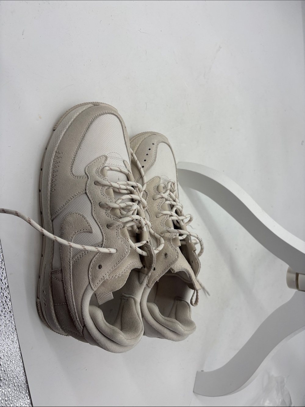 Nike Women's Beige Cream Sneakers
